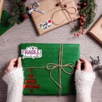 Pegatinas de Acción de Gracias de 2 pulgadas, etiquetas autoadhesivas para envolver regalos, suministros para pequeñas empresas, 100 piezas - details 3