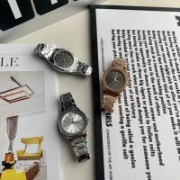 Reloj cuadrado con correa de acero para hombre, sencillo y versátil, de moda e informal, de cuarzo retro, tendencia para estudiantes - details 3