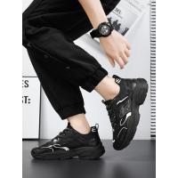 Zapatillas De Moda Para Hombre Transpirables Cómodas Y Ligeras Zapatos Casuales Antideslizantes Con Suela Suave Para Correr - details 12