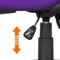 Oficina con Ruedas Regulable en Altura Múlti Color de Malla con Función de Mecedora Silla Escritorio para Despacho Silla de Estudio - details 2