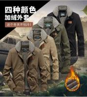 Chaqueta de invierno para hombre, chaqueta de béisbol de alta calidad, chaqueta Bomber gruesa y cálida con bordado de solapa para hombre, chaquetas gruesas de lana para hombre - details 12