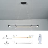 NEO Gleam-candelabro moderno minimalista para comedor, cocina, Bar, candelabros de moda, colgante de correo gratis, iluminación LED - details 11