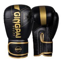 Profesional 6/8/10/12/14oz Bo PU Muay Thai MMA profesión Kickbo adultos saco de arena guantes de entrenamiento equipo - details 20