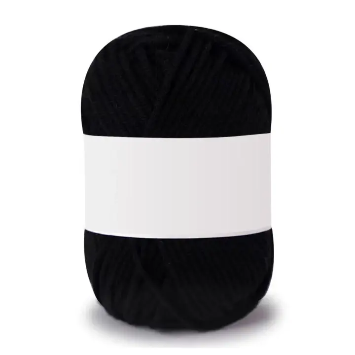 Hilo de Punto de Algodón Suave de Alta Calidad 30g Anti-Pilling Ideal para Pañuelos, Suéteres, Sombreros, Manualidades de Muñecas - 1