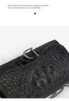 Bolso Cruzado de Lentejuelas para Mujer Bolso de Mano Casual con Correa de Cadena - details 16