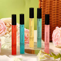 Conjunto de Perfume Dorado Portátil Fragancia Natural Duradera de 3ml Spray Corporal para Mujeres - details 21