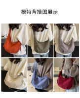 Bolso de Tela de Moda Bolso de Hombro de Gran Capacidad para Mujeres Estudiantiles - details 19