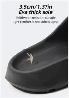 Chanclas de Verano de EVA Suaves Tamaño Grande 47 Sandalias de Casa Ligeras para Hombres y Mujeres - details 3
