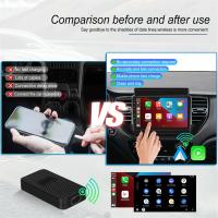 Adaptador Carplay inalámbrico y adaptador automático Android, CarPlay Dongle Magic AI Box para Carplay con cable, Android para actualización automática - details 7