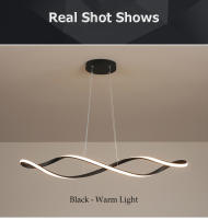 Luz Colgante Moderna LEFAN de 90CM Lámpara de techo Flush Montaje de Aluminio para Cocina Island Estudio - details 8