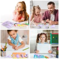 Pequeña grapadora compacta para estudiantes, bonitos suministros de oficina, juego de grapadora en miniatura, kits de grapadora portátiles para suministros de oficina - details 3