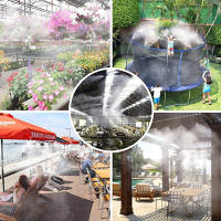 Kit de sistema de enfriamiento por nebulización para exteriores, sistema de riego por anillo de agua para invernadero, jardín, Patio, línea Mister, aspersores de jardín, 6M - details 7