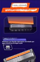 Afeitadoras para barba hombre profesional viajar Portátil traje - details 5