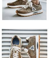 Nueva plataforma antideslizante y resistente al desgaste, zapatos deportivos versátiles de moda casual para hombres. - details 18