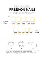 24pcs Uñas Postizas De Almendra Con Gel Colorido Adhesivo Detachable Y Reutilizable Con Herramienta De Empuñadura Para Mujeres Y Niñas - details 17