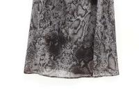 Falda larga plisada MIDI con tirantes estampado animal para mujer, primavera y verano, nuevos productos, vestido adelgazante - details 10