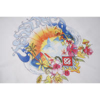 Nueva colección de verano con logotipo impreso frontal, camiseta deportiva de algodón puro con cuello redondo para hombre, camisa informal de estilo básico para pareja - details 4