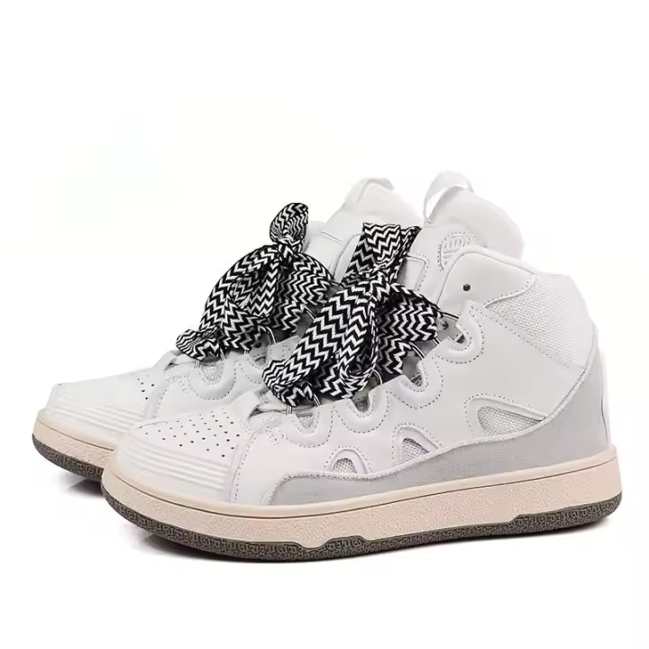 2025 nuevos zapatos casuales de alta calidad, zapatos de entrenamiento cortos y regordetes de moda estilo Harajuku para hombres y mujeres - 1