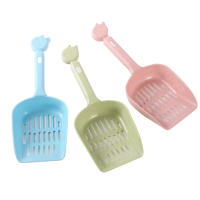 Pala útil de plástico para limpieza de arena de gatos, productos de limpieza de arena, cucharas de comida para perros, suministros para gatos, 1 unidad - details 7