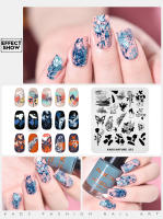 Plantillas de Pincelado de Uñas KADS para Diseño de Uñas Templates de Imagen DIY para Flores Hojas Frutas - details 10