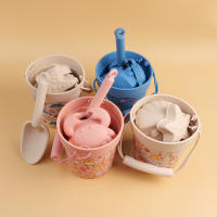 Set de Juguetes de Playa para Niños TYRY.HU Cubo de Silicona, Pala, Accesorios - details 1