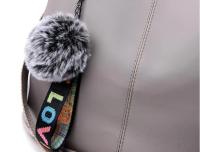 Mochila Oxford impermeable para mujer, Bolsa Escolar con bola de pelo para adolescentes, Mochila de viaje de gran capacidad - details 8