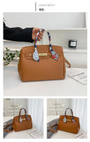 Kelly bolso de seda texturizada bufanda lichi patrón bolso de moda hombro de moda bolso de las mujeres - details 42