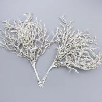6 uds plantas artificiales DIY corona de Navidad decoración del hogar boda fiesta florero decorativo maceta ornamental rama de PE falsa - details 2