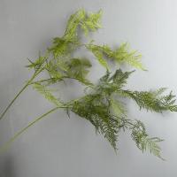 Ramas de plantas de helecho artificiales grandes, tacto Real, hojas de helecho de Boston hechas a mano, helecho de espárragos Artificial elegante realista - details 1