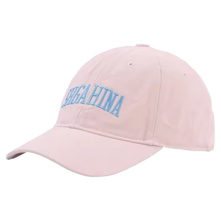 Gorra de béisbol bordada con letras de verano para mujer, estilo transpirable, protector solar, lavado, circunferencia de la cabeza grande que muestra la cara, gorra de patito pequeño - 1