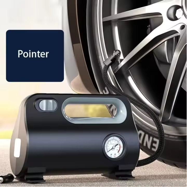 Inflador de Neumáticos Eléctrico Portátil para Coche Bomba de Aire LED - 1