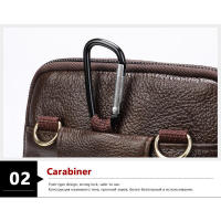 Bolso de hombro de cuero, bolso de hombre - details 22