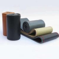 Antideslizante duradero para coche DIY con aguja e hilo, protector de volante de cuero 36 38 40 cm - details 0