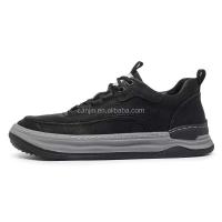 Nuevos zapatos deportivos de hombre con costuras hechas a mano clásicas con cordones de vestir de cuero genuino duraderos informales a la moda, calidad - details 8
