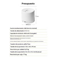 Nueva rotación aurora boreal cielo estrellado proyector de luz USB láser cielo estrellado luz ambiente temporizador apagado - details 0