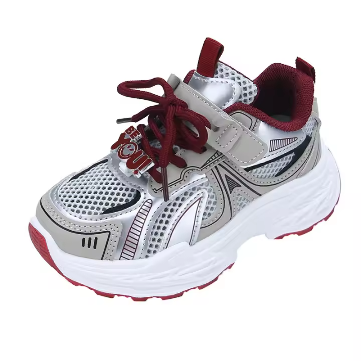 Zapatillas Deportivas para Niños Primavera-Otoño 2025 Zapatos de Malla Transpirable para Niñas - 1