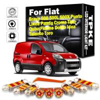 Kit de Bombillas LED para Interior de Coche TPKE Adecuado para Fiat Bravo 500, 500L, 500X, Idea, Punto, Linea, Panda, Tipo, Qubo, Fiorino, Doblo, Talento, Toro, Croma - details 0
