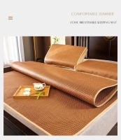 Colchón de ratán de bambú WOSTAR para adultos kit de cama cómoda para dormir 180cm protección de cama plegable individual doble - details 2