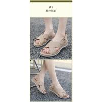 Sandalias dulces de verano para mujer, zapatos de suela gruesa de gran tamaño, informales, transpirables, cómodos, a la moda, sandalias de playa - details 8