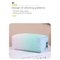 Bolsa de cosméticos portátil impermeable, bolsa de almacenamiento de cepillos cosméticos, bolsa de lavado transparente de Pu de gran capacidad, bolsa de almacenamiento de viaje - details 1