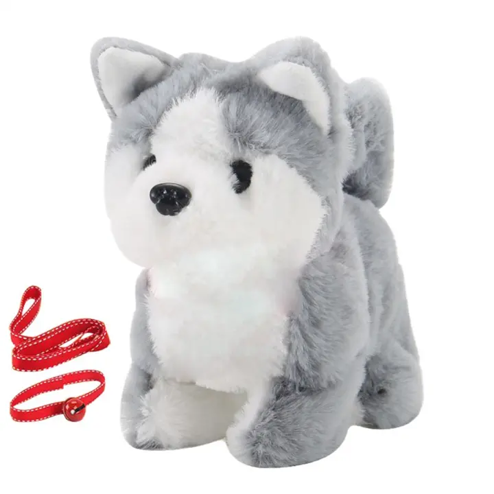 Juguete de Perro de Peluche Interactivo Caminante, Ladrante, Arañazo de Cola - 1
