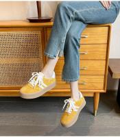 Zapatillas de Entrenamiento Alemanas de Suela Gruesa Versátiles con Cordones de Suela Plana para Deportes y Ocio Pequeño Aumento de Altura - details 15