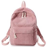 Mochila de Pana Suave 25L Diseño Vintage Versátil Ligera con Correas Acolchadas - details 7