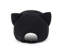 Gorro 2025 de lana polar con orejas de gato, estilo béisbol kawaii para animación y disfraces. - details 4