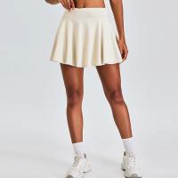Falda de tenis plisada de línea A, pantalones cortos deportivos de cintura alta, falda para mujer, gimnasio, ejercicio, deportes, falda para correr, ropa deportiva ligera - details 4