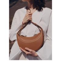 Bolso De Media Luna Polene Para Mujer Bolso De Cuero Para Las Axilas - details 4
