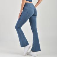Pantalones de Cintura Alta de Melocotón Europeo Versátiles para Mujeres, Adecuados para Fitness y Yoga, Acampados Fuera de Uso - details 6