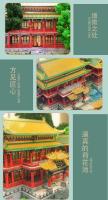 Modelo MMZ, rompecabezas de Metal 3D, modelo del antiguo palacio de verano, kits de arquitectura china antigua, juguetes modelo para ensamblar DIY para niños - details 16