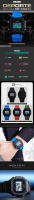 SKMEI-reloj Digital deportivo para hombre, pulsera con alarma, resistente al agua, estilo militar, a la moda, 5bar, 1496 - details 0