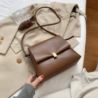 Bolsos pequeños Retro para mujer, bolso de mensajero de hombro para mascotas, cuero genuino suave que combina con todo, moda de otoño e invierno - details 8